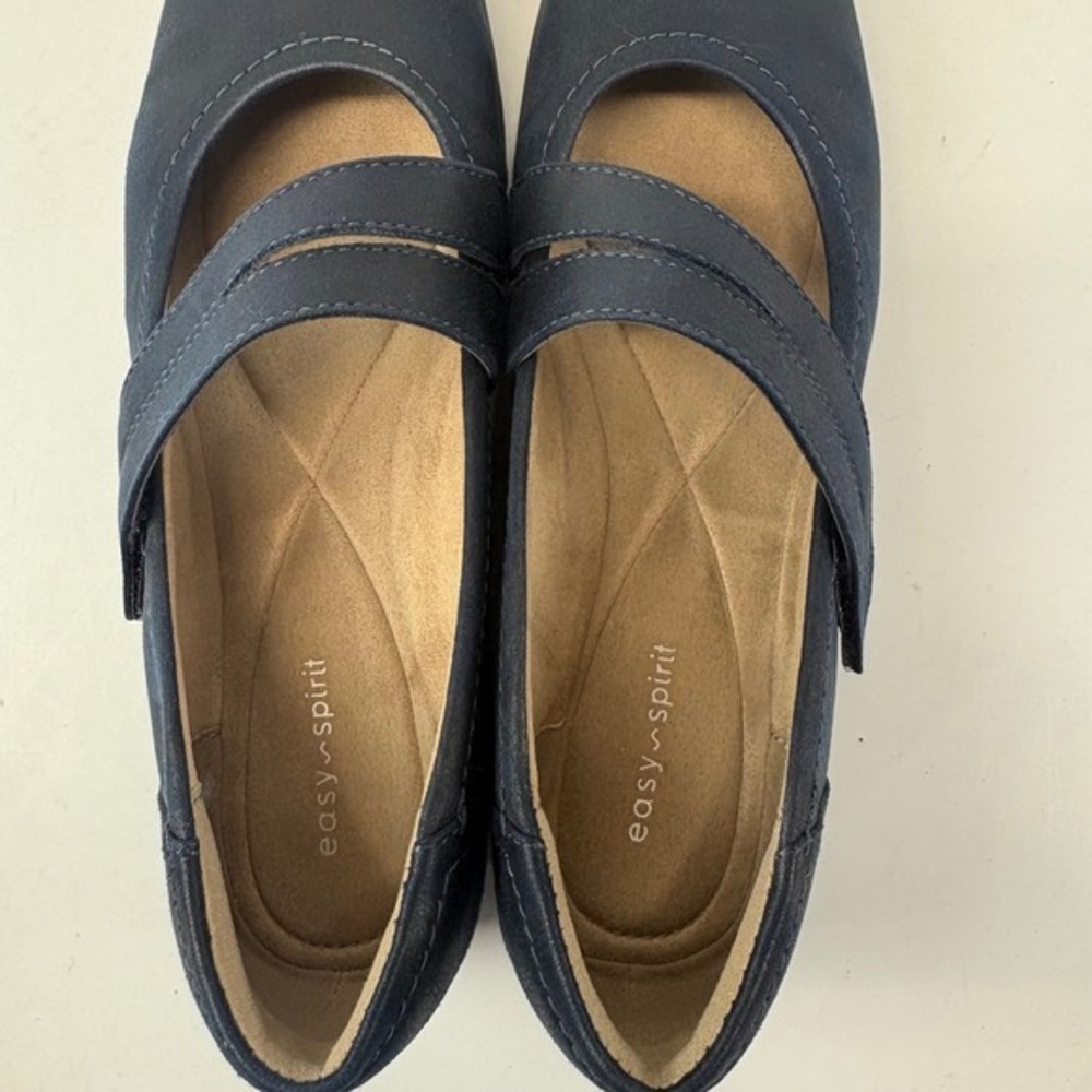 Easy Spirit Aranza2 Women Size 10M Navy‎ Blue Mary Jane Flats Comfort Shoes - Picture 6 of 6